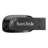 PEN DRIVE SANDISK ULTRA SHIFT PENDRIVE 64 GB 3.0 PRETO 10X MAIS RÁPIDO