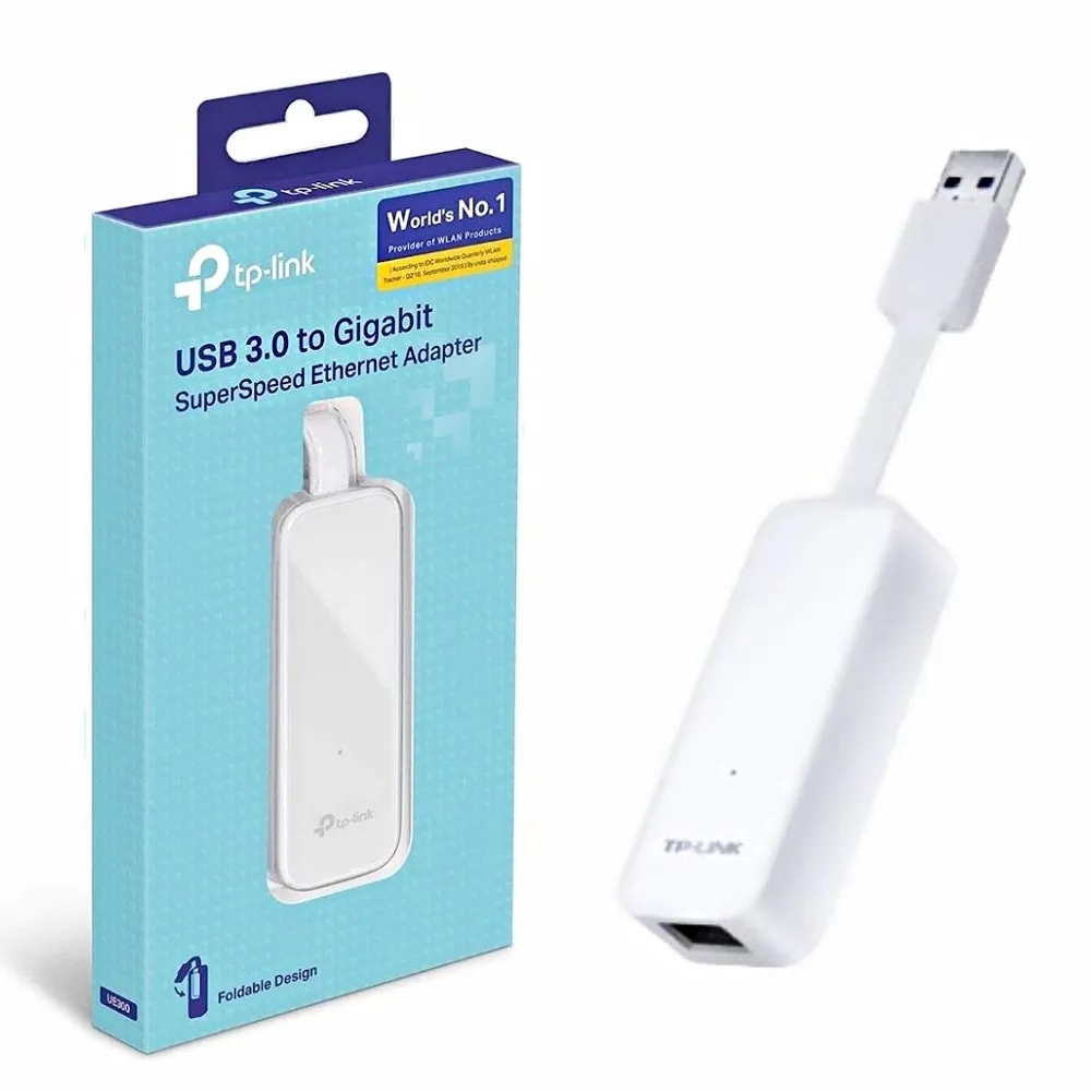 ADAPTADOR DE REDE TPLINK UE300 USB PARA RJ45 GIGA