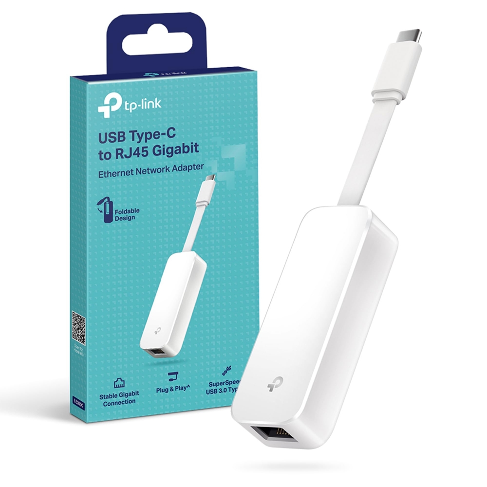 ADAPTADOR DE REDE TPLINK UE300C TIPO C/RJ45