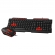 KIT TECLADO + MOUSE USB GAMER GK-20BK C3T