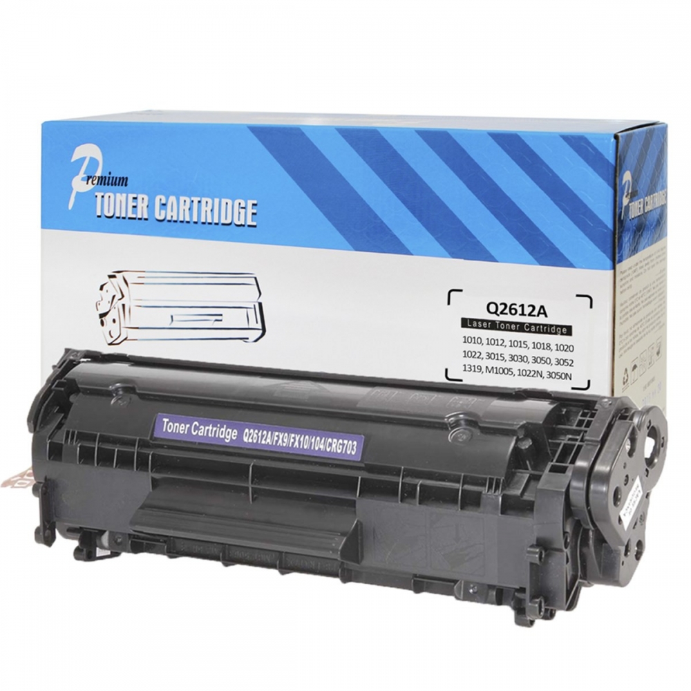 TONER COMPATÍVEL COM HP Q2612A 2612A 12A | 1010 1012 1015 1018 1020 1022 3015 3030 3050