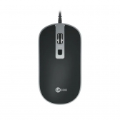 MOUSE LECOO USB PRETO MS104