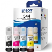 KIT REFIL TINTA EPSON 544 ORIGINAL (Y,M,C,B)