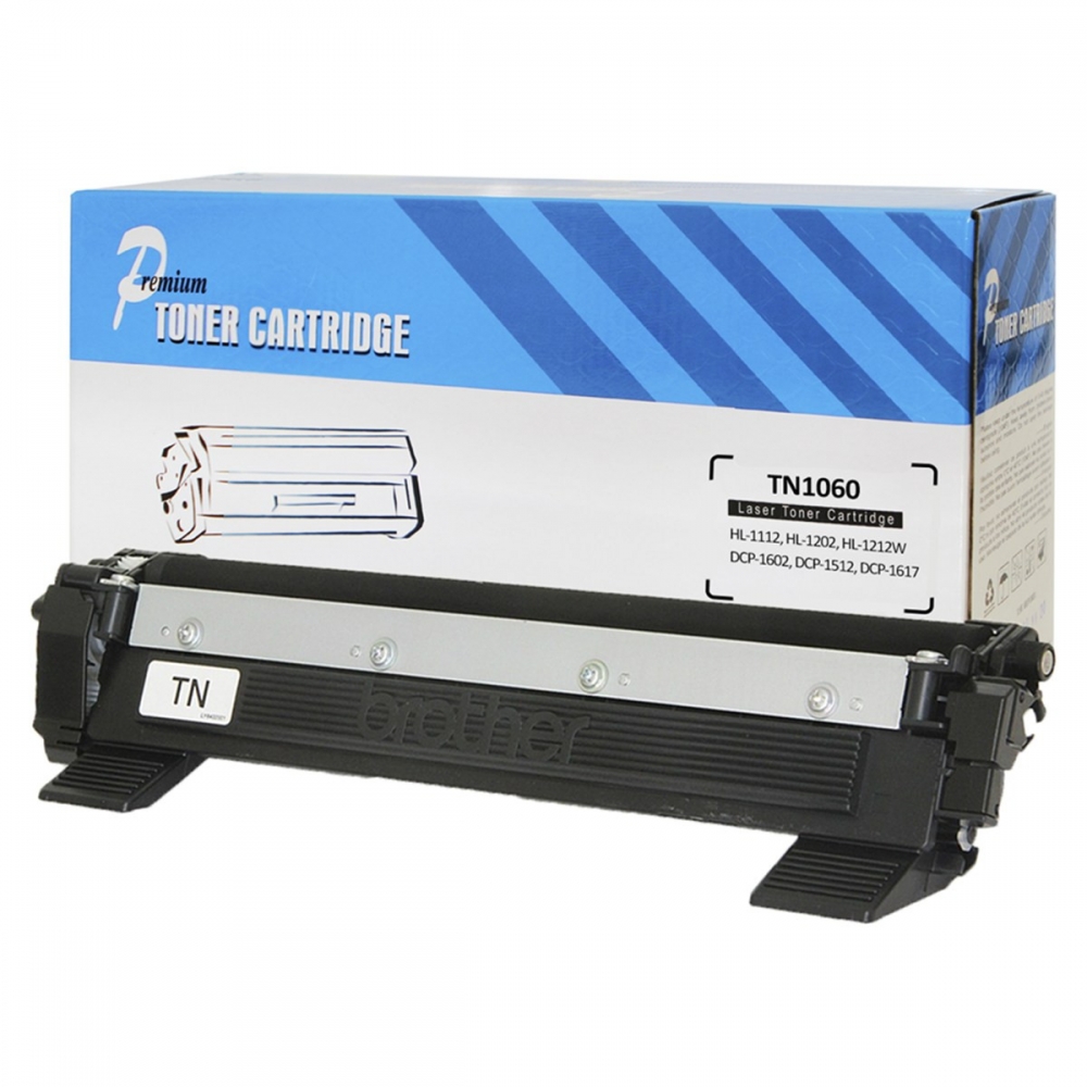 TONER COMPATÍVEL COM BROTHER TN1060 | DCP1602 DCP1512 DCP1617NW HL1112 HL1202 HL1212W | PREMIUM 1K