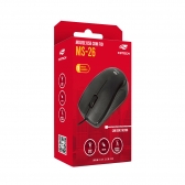 MOUSE C3TECH USB PRETO MS-26BK