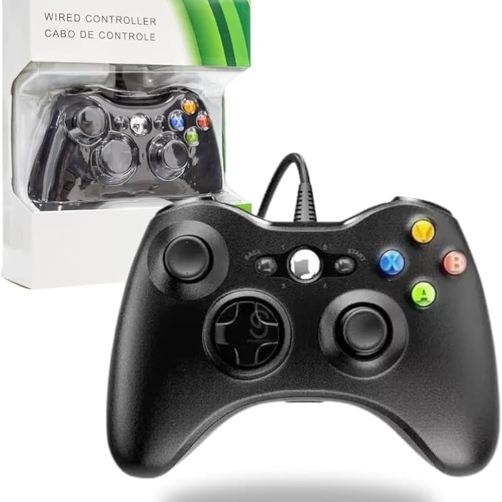 CONTROLE PARA XBOX 360 / PC COM FIO