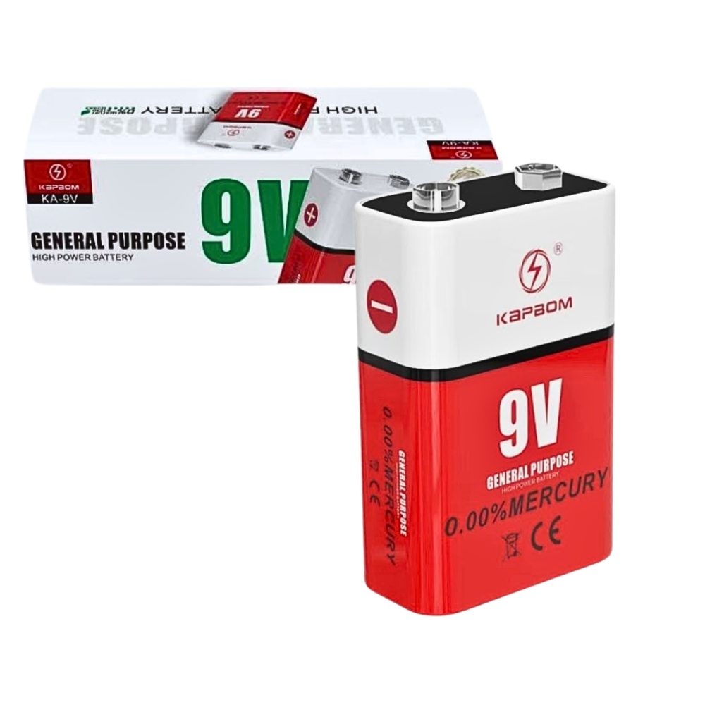 BATERIA / PILHA KAPBOM 9V