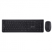 KIT TECLADO E MOUSE S/FIO K-W80BK C3T