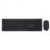KIT TECLADO E MOUSE S/FIO K-W80BK C3T