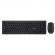 KIT TECLADO E MOUSE S/FIO K-W80BK C3T